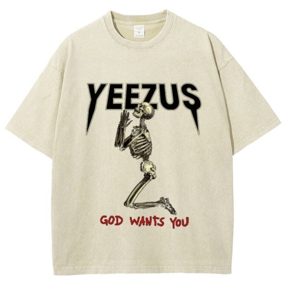 Yeezus God Wants You Rapper Unisex T-ShirtYe Hip Hop Shirt90s T-shirt